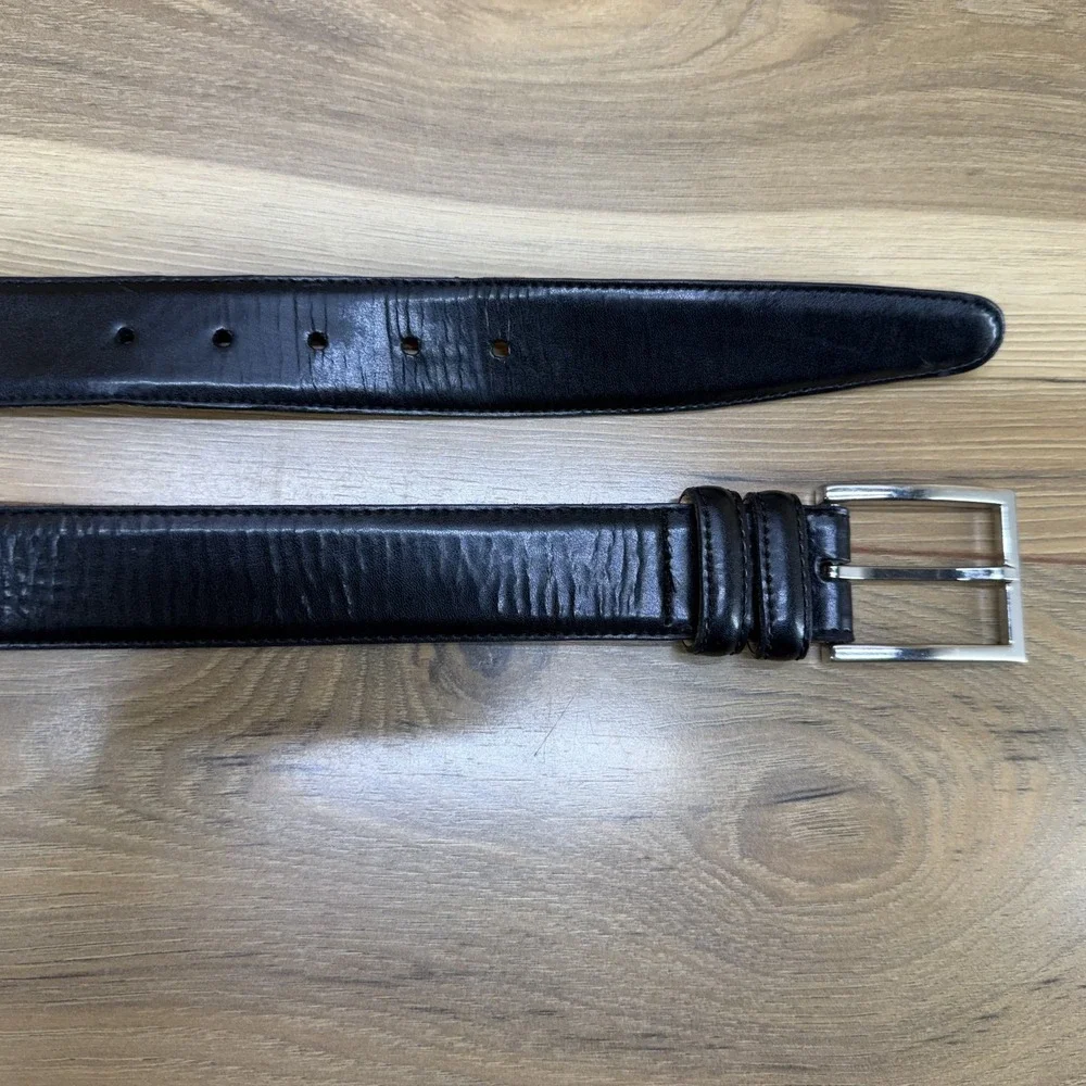 Martin Dingman Mens Belt Size 34/85 Black Genuine Coachman Leather